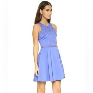 Parker Magnolia dress with lace cutouts